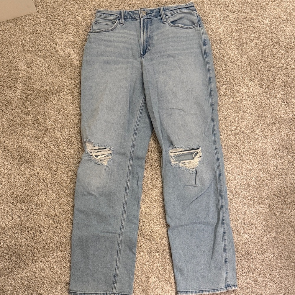 Hollister Light Blue Distressed Women’s Jeans